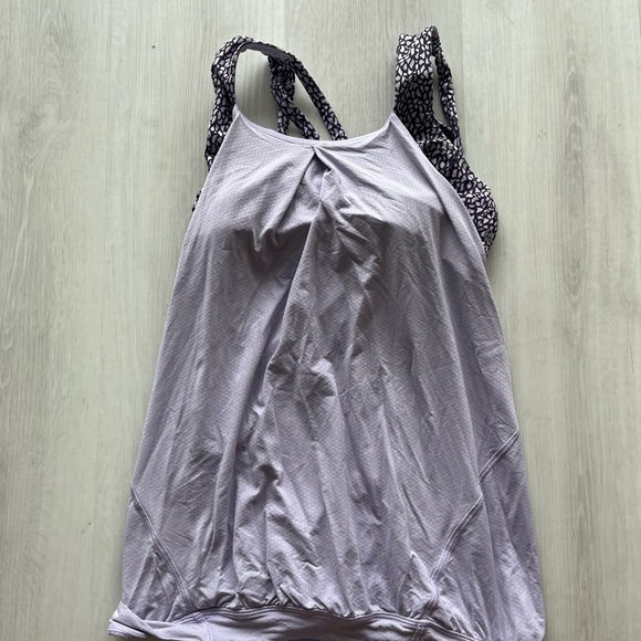 Lululemon Purple Tank - Picture 3 of 4